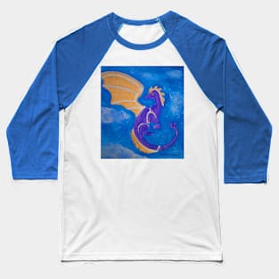Purple Dragon Baseball T-Shirt